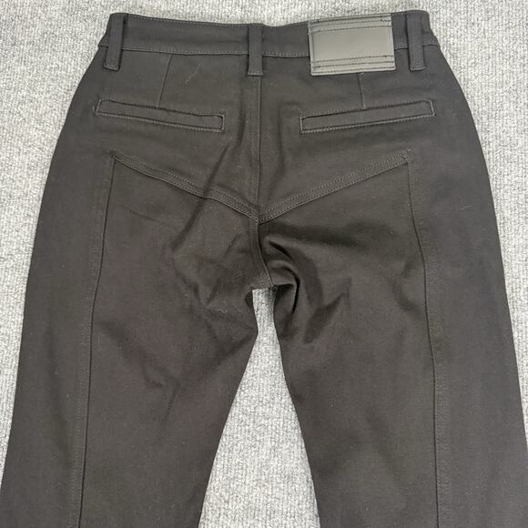 Fax Copy Express Cowboy Denim Jeans Women Medium Black Super Stretch Bootcut NEW - Picture 14 of 15